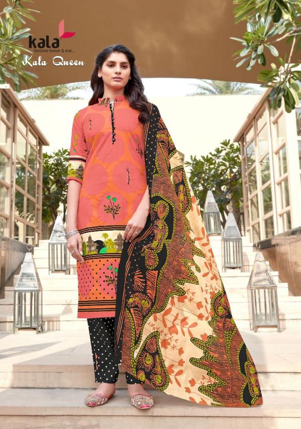 Kala Queen Fancy Cotton Printed Dress Materials